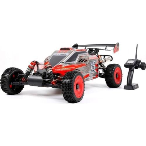 45CC Gasoline Engine GT3B 2.4G LED Screen Three-channel RC CAR 4WD Off-Road Truck with Two 65KG Servo Kit for 1/5 ROFUN ROVAN V5