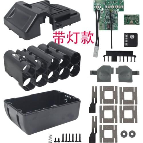 BSL1830 Li-ion Battery Case PCB Charging Protection Circuit Board For Hitachi 20V 18V Battery Box Electric Quantity Display
