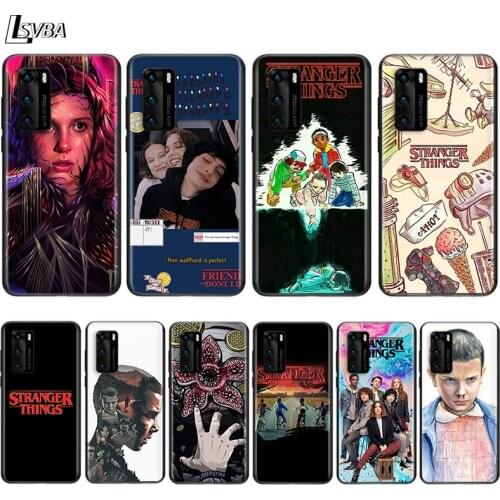 Stranger Things For Huawei P Smart Z S Pro Plus 2018 2019 2020 2021 Mate 10 20 30 40 RS PRO Plus Soft lite Phone Case