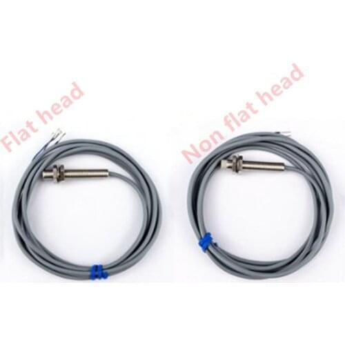 M8 proximity switch sensor three wire 8MM metal inductive switch electric eye NPN normally open three wire 24V