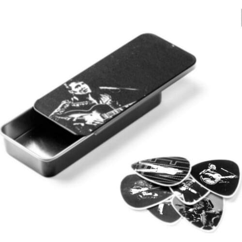 Eppt02 bakelite folk music guitar pick Elvis signature collection commemorating 6 iron boxes