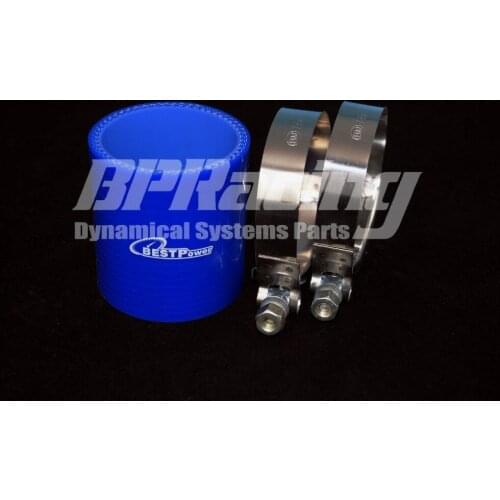 120mm / 4.7" to 4.7" Inch Unversal Straight Silicon Coupler Hose / Pipe / Tube / Intercooler Pipe + T - clamp