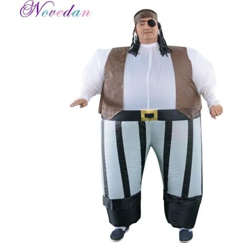 Halloween Pirate Inflatable Costume Cartoon Anime Inflatable Costume Cosplay For School Party Masquerade Inflatable Costume