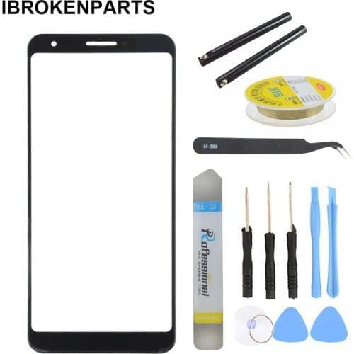Front Outer Glass Lens Cover Repair Replacement Kits For Google Pixel 2 2XL 3 3XL 4 4A 4XL XL Touch Panel Glass & Tools