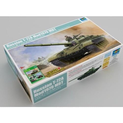 Trumpeter Model Kit 09546 1/35 Russian T-72A Mod1979 MBT Military Tank