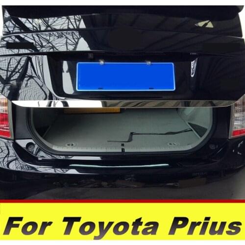 For Toyota Prius Trunk cover tail gate trim strip body protection trim against scratches protection decoration Accessories