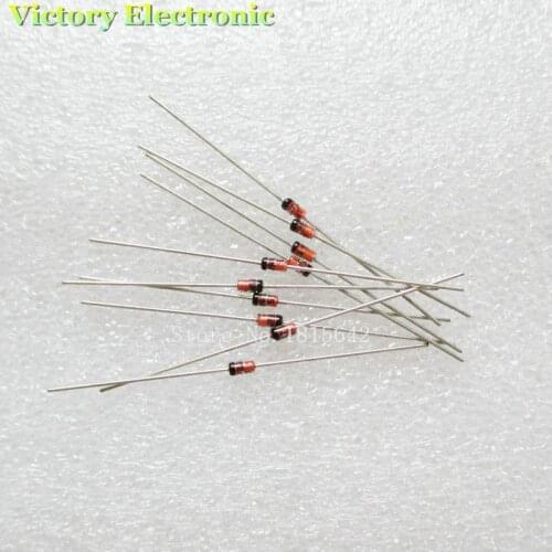 New 100PCS/Lot 1n4733 IN4733 1N4733 4733 Regulator Diode 1W 5.1V Wholesale Electronic