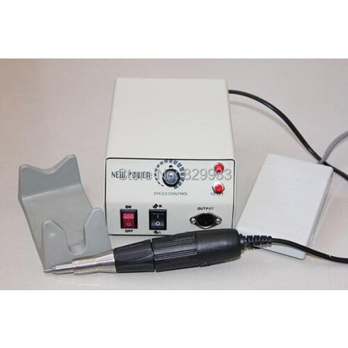 New Original 35,000RPM Strong 102 Handpiece Mighty 168 Micromotor Polishing for Dental Lab, Jewellery, Hobby, Nail file Podology