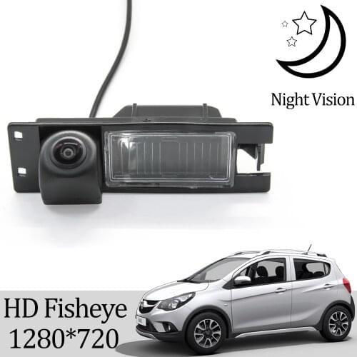 Owtosin HD 1280*720 Fisheye Rear View Camera For Opel Karl/Vauxhall Viva 2014 2015 2016 2017 2018 Car Parking Accessories