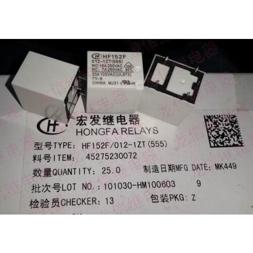 HONGFA HF HF152F-012-1ZT DIP-5 12VDC Power Relay original New