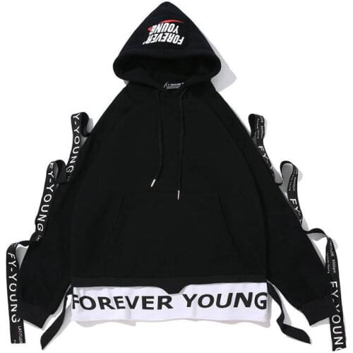 2020 Cool Men Hoodie Streetwear Hood Sweatshirt Hoody Men Black Red Long Sleeves Hip Hop Autumn Winter Mens Women Sweatshirt