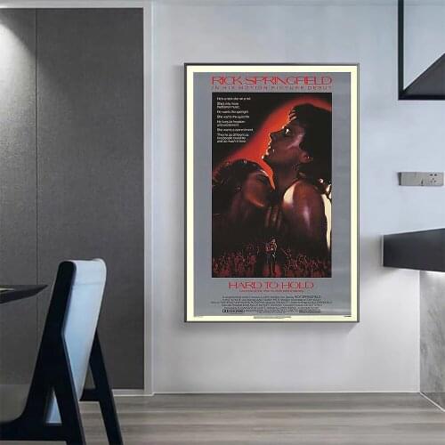 V0348 Hard to Hold Vintage Classic Movie Wall Silk Cloth HD Poster Art Home Decoration Gift