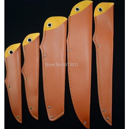 Top Quality PU Leather case For DIY Knife handle material Straight knife Home Fruit knife Meat cleaver