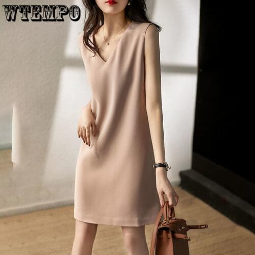 Прямые летние платья WTEMPO China At AliExpress