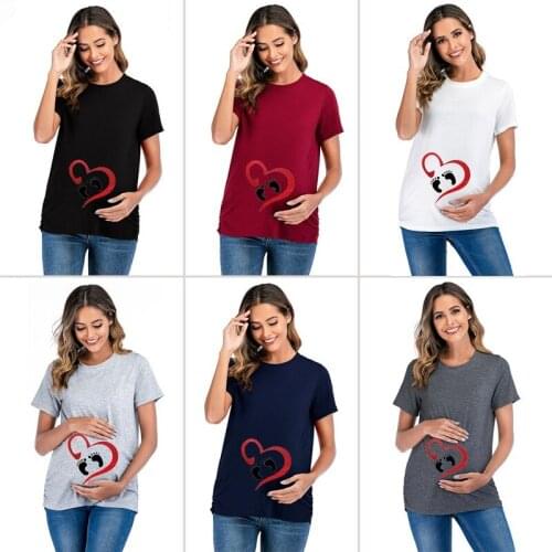 YAOYAO BEAR Maternity T-shirts