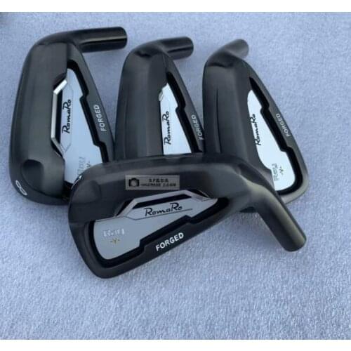 RomaRo Ray-V Iron Set RomaRo Ray-V Golf Forged Irons Black Golf Clubs 4-9P Golf Clubs no irons shaft Free shipping