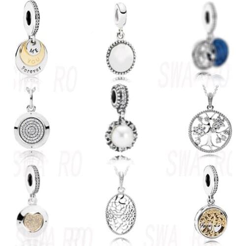 Fashion High Quality 925 Sterling Silver Womens Glamour Retro Oval Necklace Pendant Birthday Luxury Recommended Gift