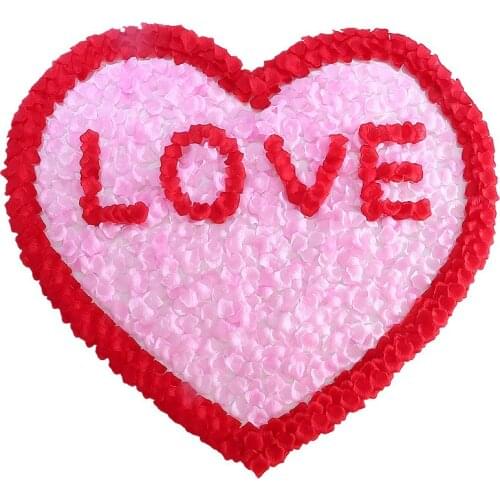 100pcs/Lot golden Artificial Simulation Silk Rose Flowers Petals for Party Wedding Decoration Festival Decor Diy Accessories