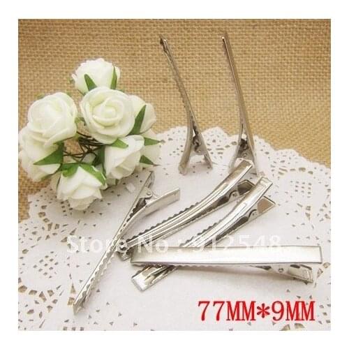 1622012 , 50pcs / lot 77mm Wholesale Fashion Clip , garment accessories accessories handmade DIY materials