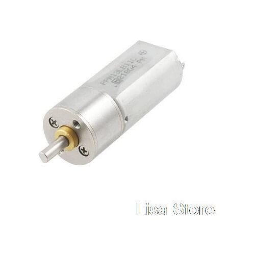 600RPM DC 6V 16GA 16mm Dia Geared Motor for Auto Shutter