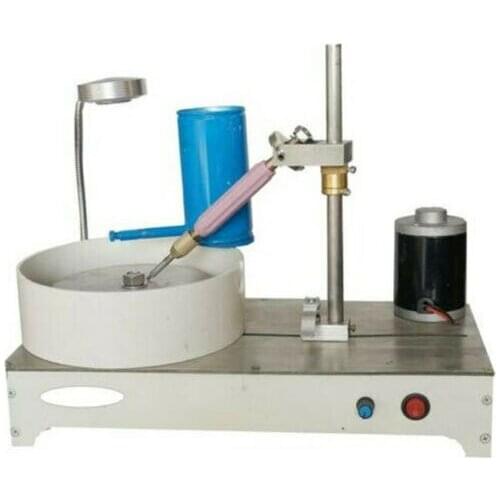 CE Upgrade Gem Faceting Machine Jewelry Polisher Jade Flat Grinder 0-1800RPM