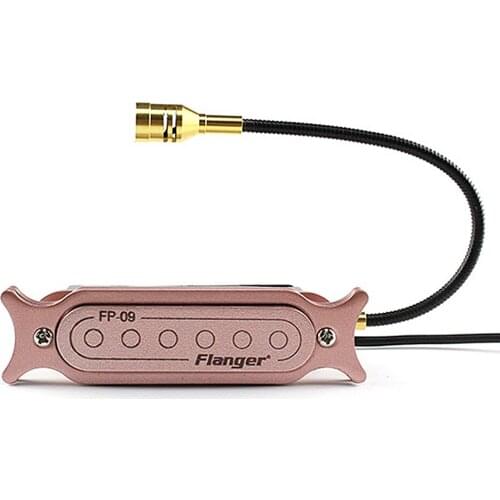 Flanger Magnetic Soundhole Guitar Pickup FP-09 produce the effect of playing board best 6.3mm female converter