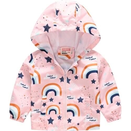 Baby Kids Children Jacket 2021 New Arrival Spring Autumn Long Sleeve Zipper Thin Jackets