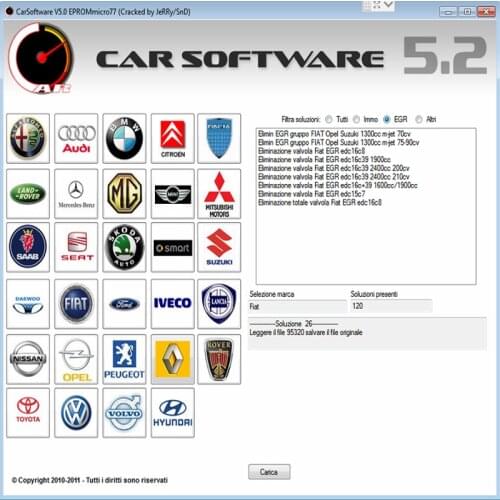 2021 Hot selling Car Software V5.2 EPROMmicro77 Activation CarSoftware 5.2 ( Immo Off, EGR Off and Hot Start Fix Tool )