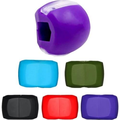 Fitness Face Masseter facial pop n go mouth jawline Jaw Muscle Exerciser chew ball chew bite breaker training