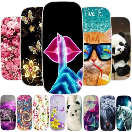 Soft TPU Silicone Bumper For Nokia 105 2019 Case 3D Cat patterned For Nokia 105 Phone Shell Coque For Nokia 105 Bag 1.77" Cover