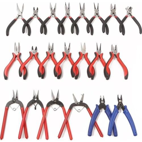 Jewelry Pliers Tools & Equipment Kit Long Needle Round Nose Cutting Wire Pliers For Jewelry Making Handmade Accessories