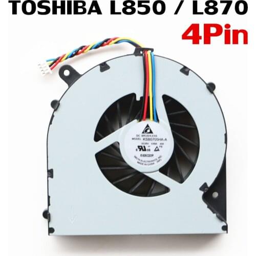 New Original Laptop Cpu Fan For Toshiba C850 C850D C855D C870 C870D C875 L850 L870 L870D Cpu Cooling Fan 3Pin / 4Pin