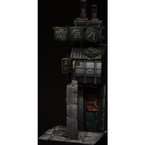 1/35 Hypercon scenery, Resin Model Scenes, GK, Unassembled and unpainted kit