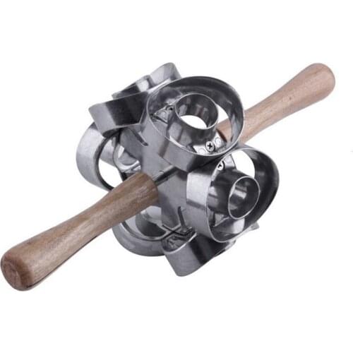 Rotary Donut Cutting Machine Mould Forming Machine Mould Metal Cake Mould