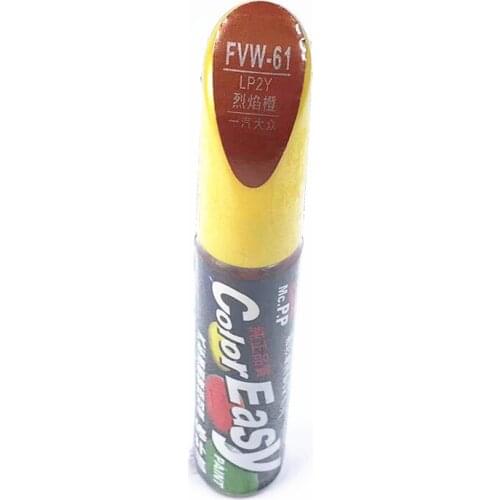 COLOR EASY Car scratch repair pen, auto painting pen FVW-61 for polo golf 6,7 touran passat tiguan CC ,car painting pen