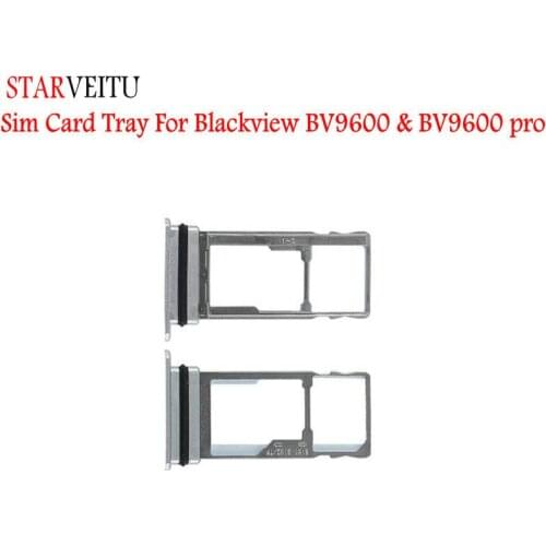 Starveitu Sim Card Holder For Blackview BV9600 Pro Card Tray Slot 6.21" Waterproof 4G Mobile Phone Adapter For BV9600