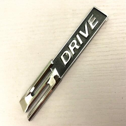 3D Chrome alloy 5Drive Badge Emblem car sticker For BMW X1 X3 X5 X6 E70 E83 E90 E91 F15 F16 F20 F21 F30 F10 car styling