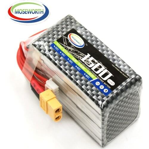5S 18.5V 1500mAh 40C Battery Lipo For RC Helicopter Quadcopter Car Drone Airplane Remote Control Toys Lithium Polymer Battery