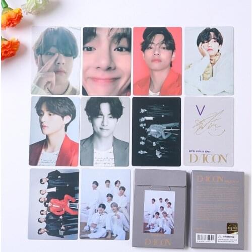 KPOP Bangtan Boys DICON Album Mini Photocard Memebers Paper Lomo Cards Poster Premium Photos Fans Collection Gifts Wholesale