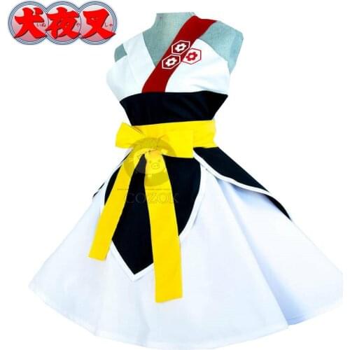 Anime Sesshoumaru Inuyasha Cosplay Lolita Dress Full Sets Custom Made Halloween Costume