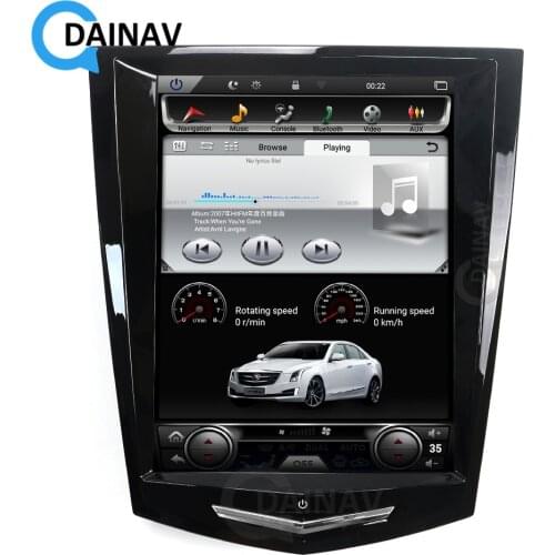 Car Radio Stereo For-Cadillac ATS 2013 2014 2015 2016 2017 GPS Navigation Multimedia Player CarPlay Unit