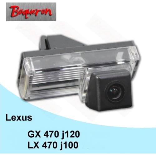 BOQUERON for Lexus LX 470 j100. GX 470 j120 HD CCD Night Vision Reverse Parking Backup Camera Car Rear View Camera NTSC PAL