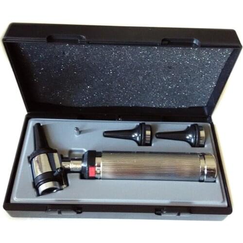 Fast ship Blessfun Professional Diagnositc Otoscopio Medical Ear Otoscope ear speculum with Halogen Light eardrum check