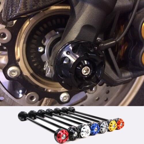 For Yamaha Tmax 530 2012-2015 tmax 500 2008-2011 Motorcycle CNC Rear Axle Fork Crash Wheel Protector Crash Sliders Cap Pad