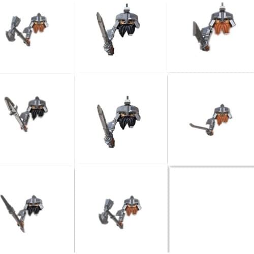 8pcs/set Star Imperial Stormtroopers Building Blocks Skywalker Paz Vizla Ovi-wan Wars Action Figures Boys Christmas Toys