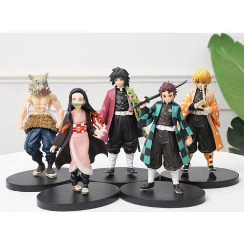 Anime Demon Slayer Figure with box Kimetsu No Yaiba Kamado Tanjirou PVC Action Figures Toys Anime Figure Toys for Gifts