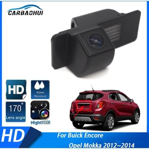 HD CCD Car Rear view Parking Reverse Backup Camera Night Vision ​High quality RCA For Buick Encore Opel Mokka 2012 2013 2014