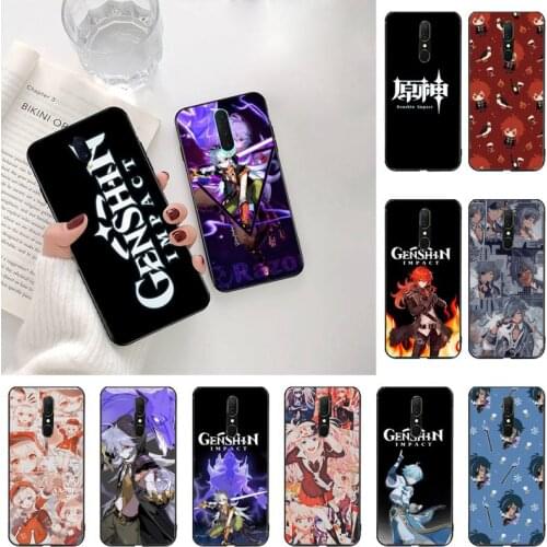 HOTCASHOP Genshin Impact rozor Phone Case For Oppo A5 A9 2020 Reno2 z Renoace 3pro A73S A71 F11