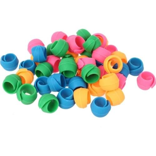 48pcs Embroidery Sewing Machine Thread Spool Huggers Keep Spools From Unwinding No Loose Ends Tails