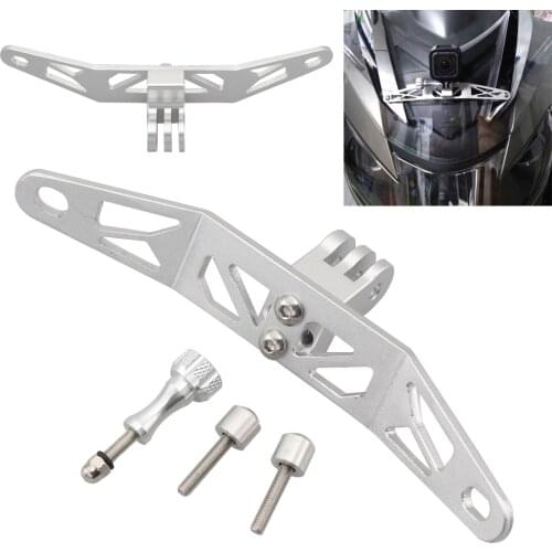 Motorcycle Chrome Recorder Holder For GoPro Camera Bracket For BMW G310GS 2017-ON